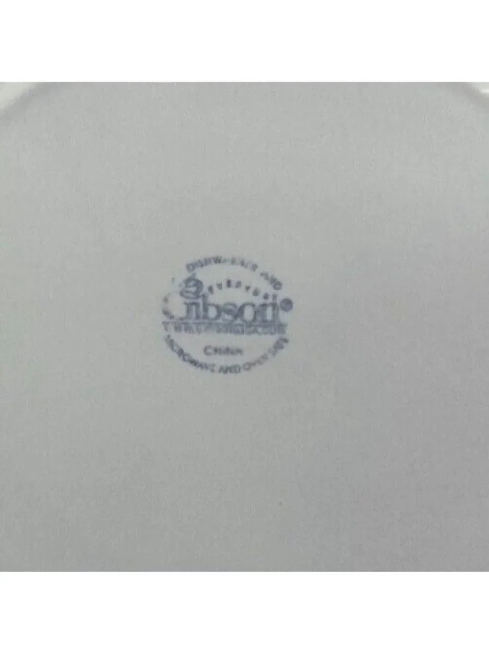 Gibson Everyday Terracotta Detail Embossed Rim Ceramic 11